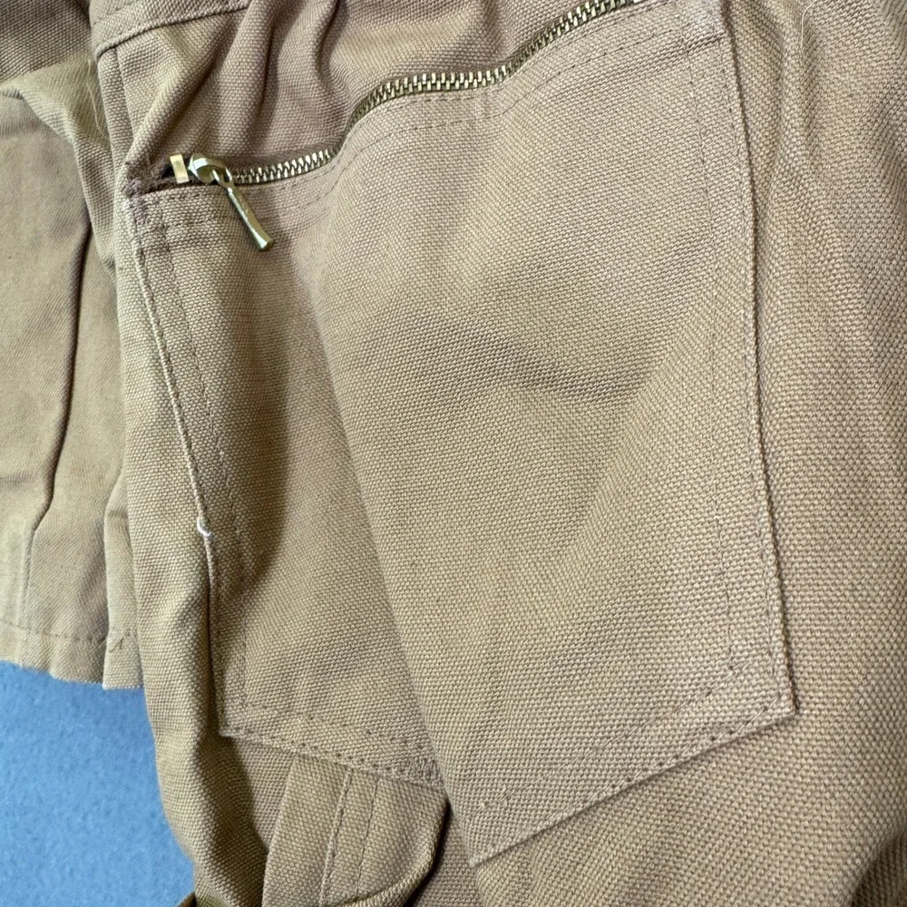Vintage Walls Zero Zone Coveralls Deadstock Men M Brown Insulated Duck Canvas